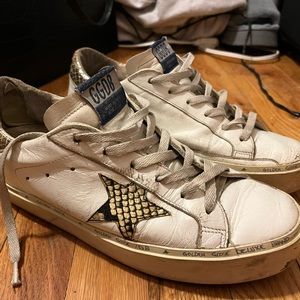 AUTHENTIC GOLDEN GOOSE DELUXE BRAND HI-STARS SIZE 40